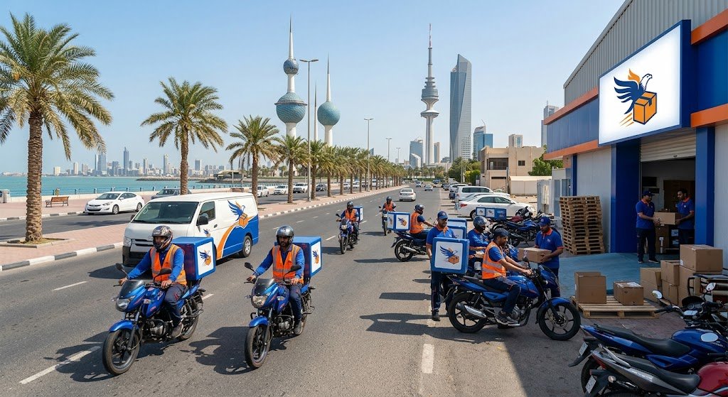 أسرع وأضمن خدمة من أجل توصيل طلبات الكويت لجميع الأغراض والطرود