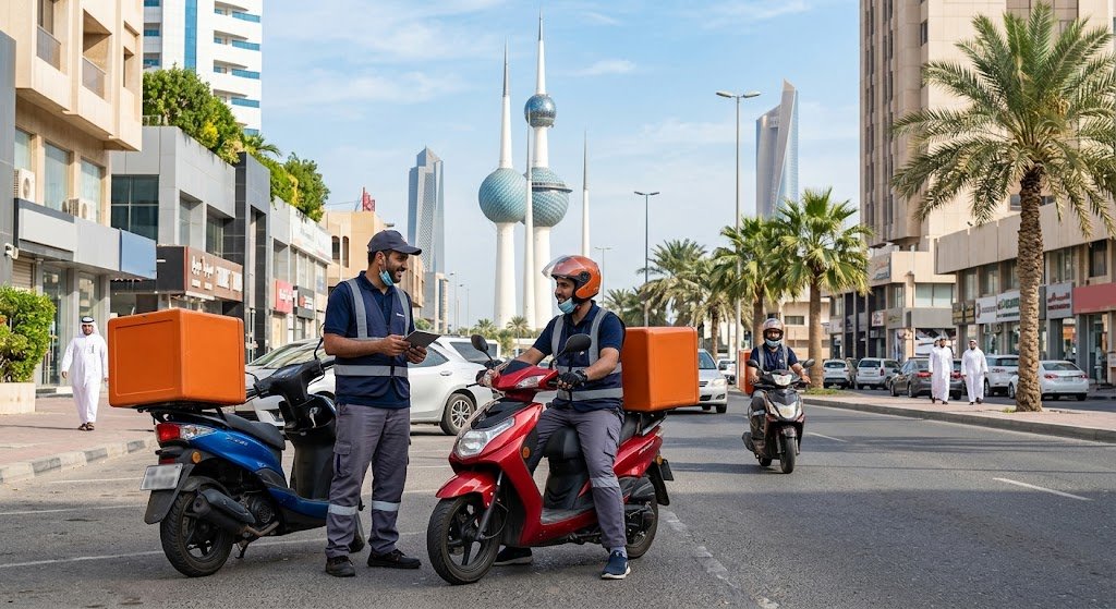أسرع وأضمن خدمة مقدمة من شركة توصيل الطلبات بالكويت لجميع الأغراض والطرود