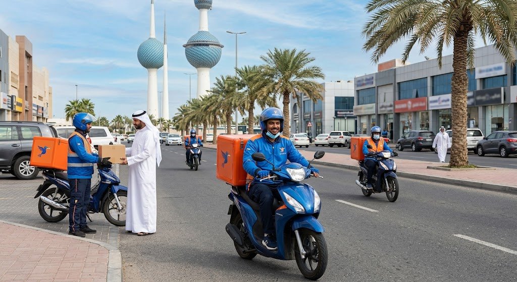 أسرع وأضمن خدمة مقدمة من شركة توصيل طلبات فى الكويت لجميع الأغراض والطرود