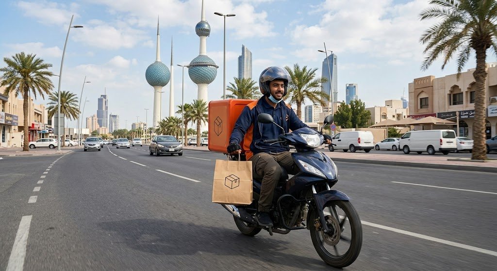 أسرع استجابة إذا كنت مستعجل اطلب مندوب في 20 دقيقة للمنازل بالكويت لتوصيل الأغراض والطرود
