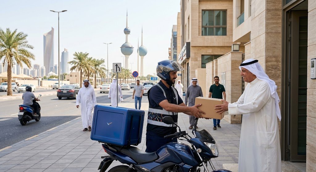 أسرع وأضمن خدمة من أفضل مندوب توصيل طلبات الفروانية الكويت لجميع الأغراض والطرود