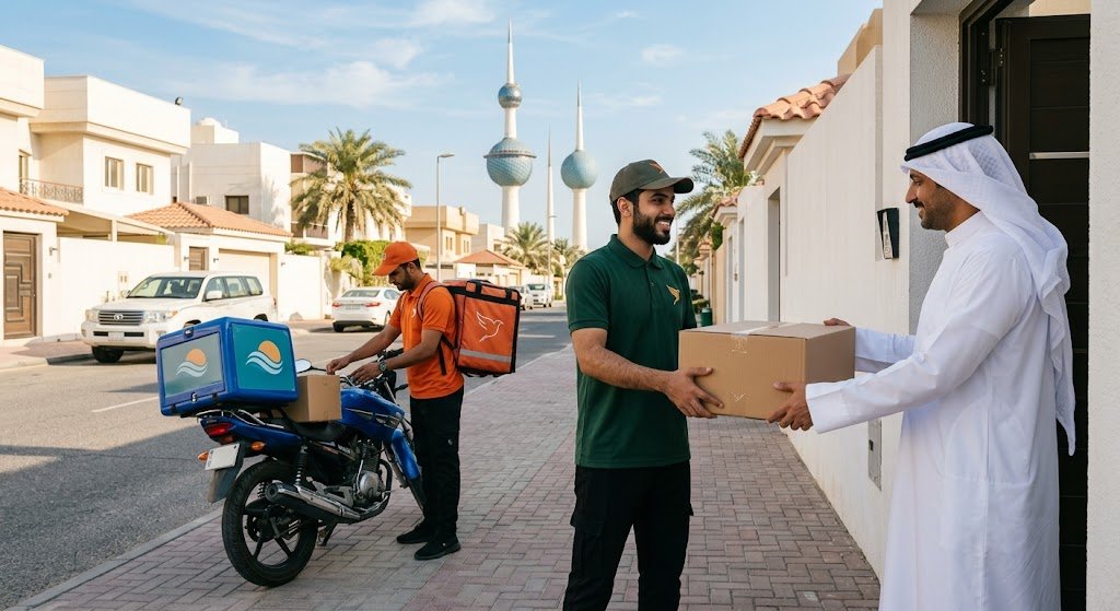 أسرع وأضمن خدمة مقدمة من شركة توصيل طلبات بالكويت لجميع الأغراض والطرود