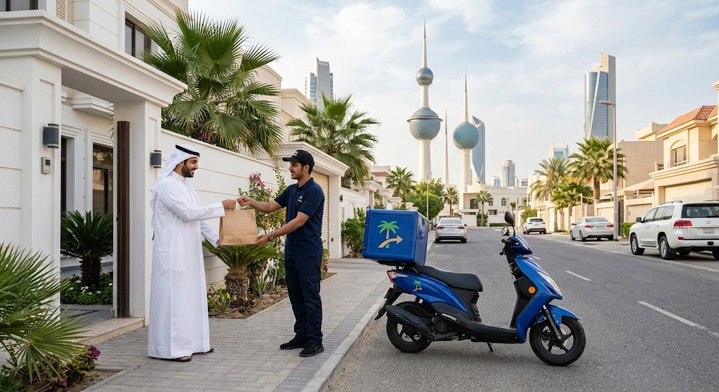 شركة توصيل الطلبات بالكويت