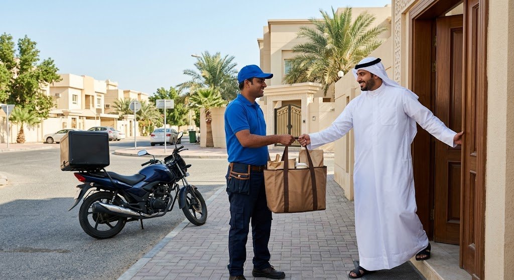 احجز الآن مع افضل مندوب توصيل طلبات الكويت وامنة لضمان وصول أغراضك بسلام